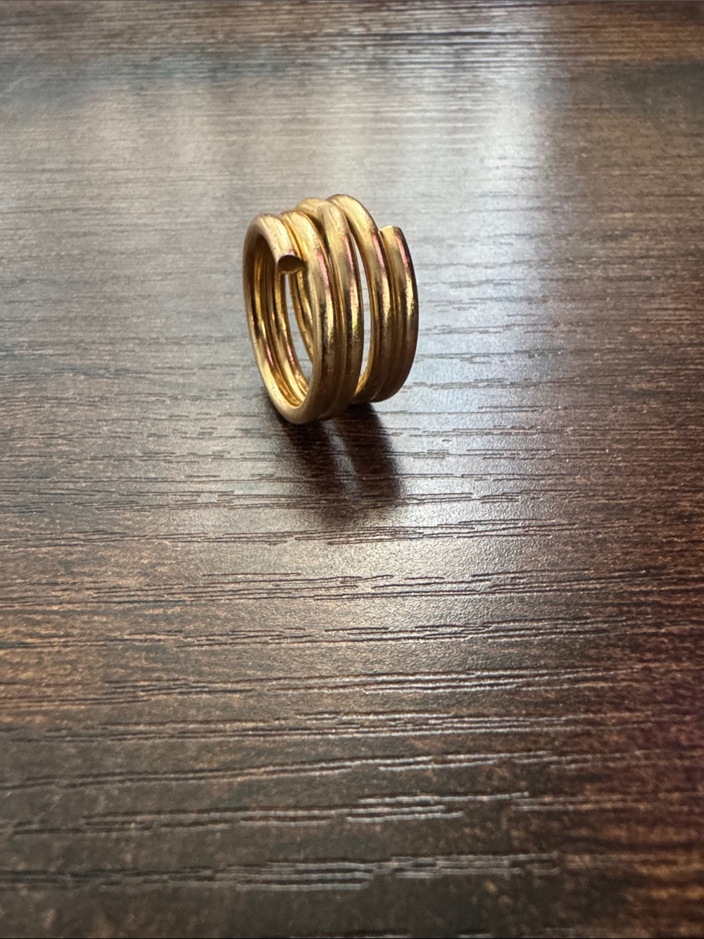 Gold-Tone Stacked Band Ring - Women Jewelry image 4